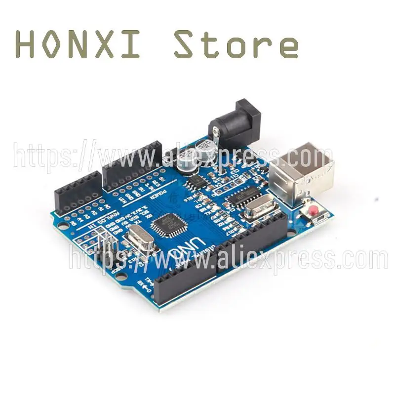 لوحة تطوير Xtwduino uno r3 ، atmega328p mcu ، التحكم في التعلم ، نسخة محسنة ، جزء واحد