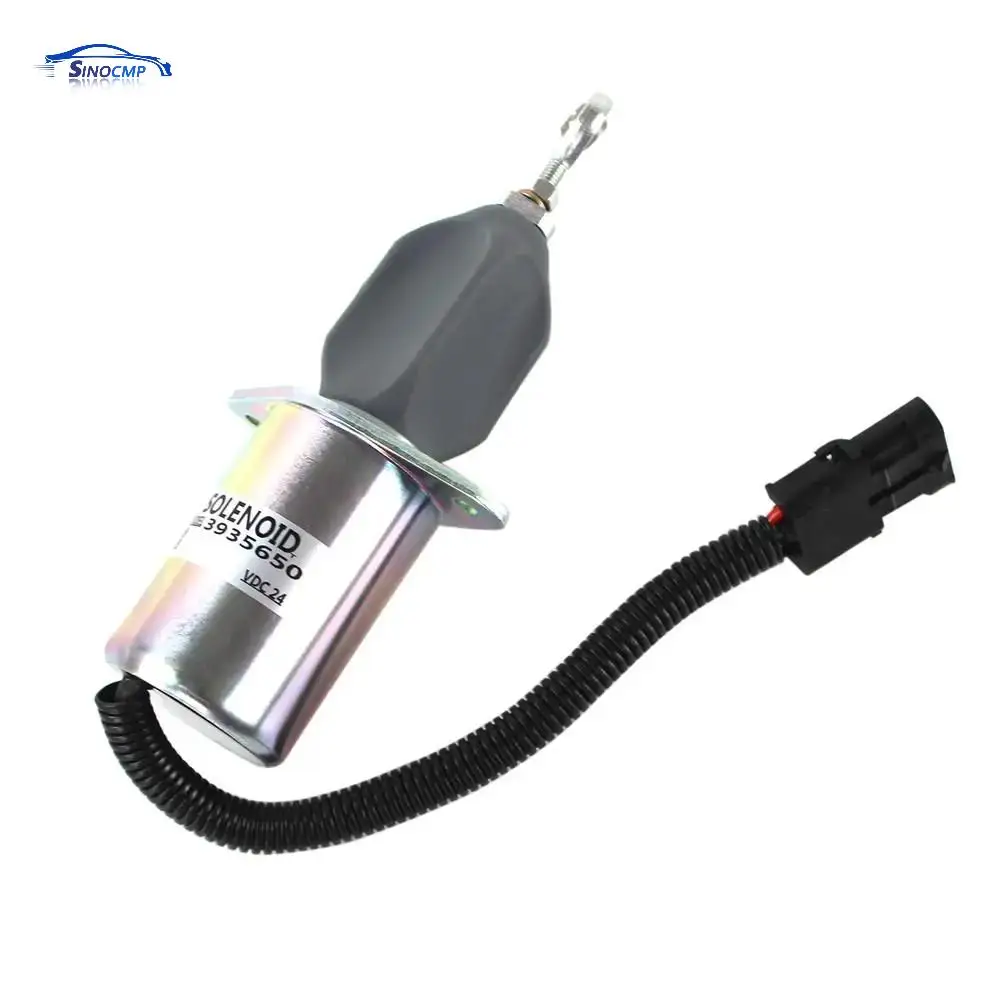 

12V Stop Fuel Shutoff Solenoid Valve For Cummins 4BT Case 550H 3991167 SA-4941-12 3964627 J932529 J931167 J930658 Car Parts