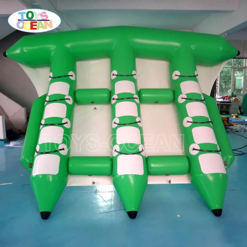 Factory Wholesale Price Commercial Grade Inflatable PVC Flying Fish Towable Banana Boat for Home & Sea Water Sports Use