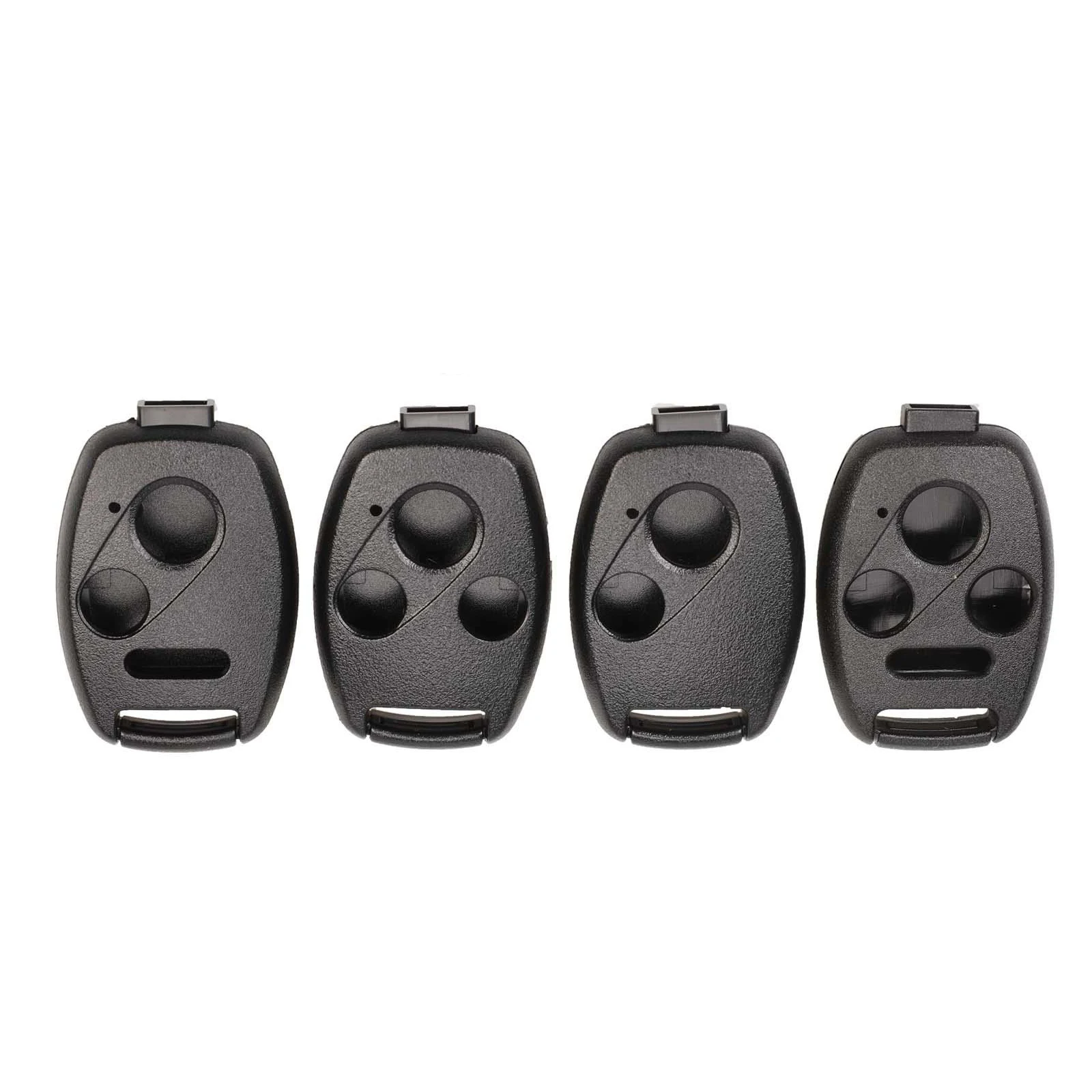 

Jingyuqin New 2/3/4 Buttons Remote Car Key Shell For HONDA Accord CRV Pilot Civic Entry Fob Case without Blade Replacement