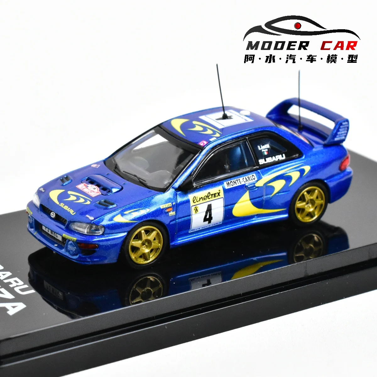 

Hobby japan HJ 1:64 Impreza WRC 1997 Gifts for Teenagers Diecast Model Car