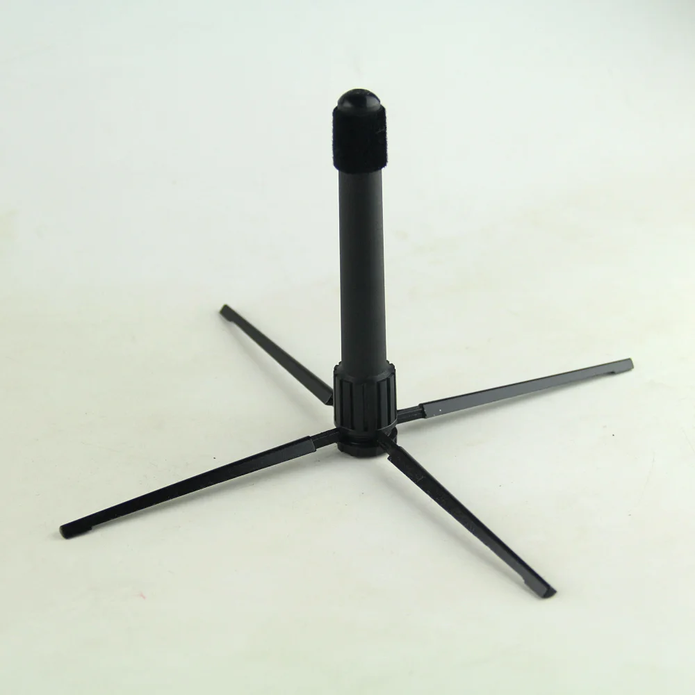 

Eco-Friendly Adjustable Flute Display Stand ABS Support Bracket Instrument Display Stand with Wholesale Packaging Included