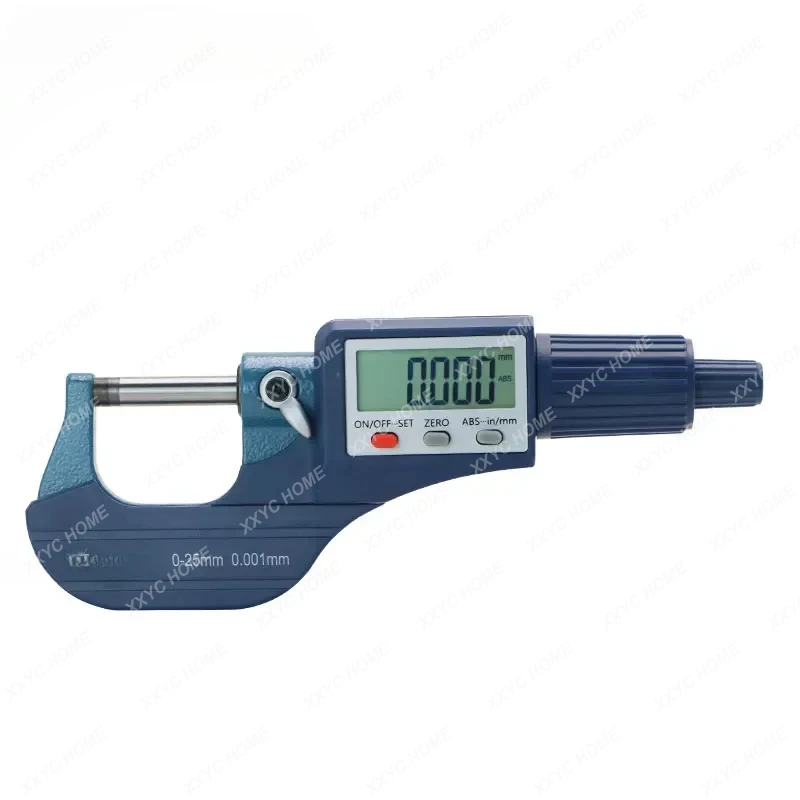 0.001 mm Electronic Outside Micrometer 0-25 mm With Extra Large LCD Screen Digital Micrometer Electronic Digital Caliper Gauge