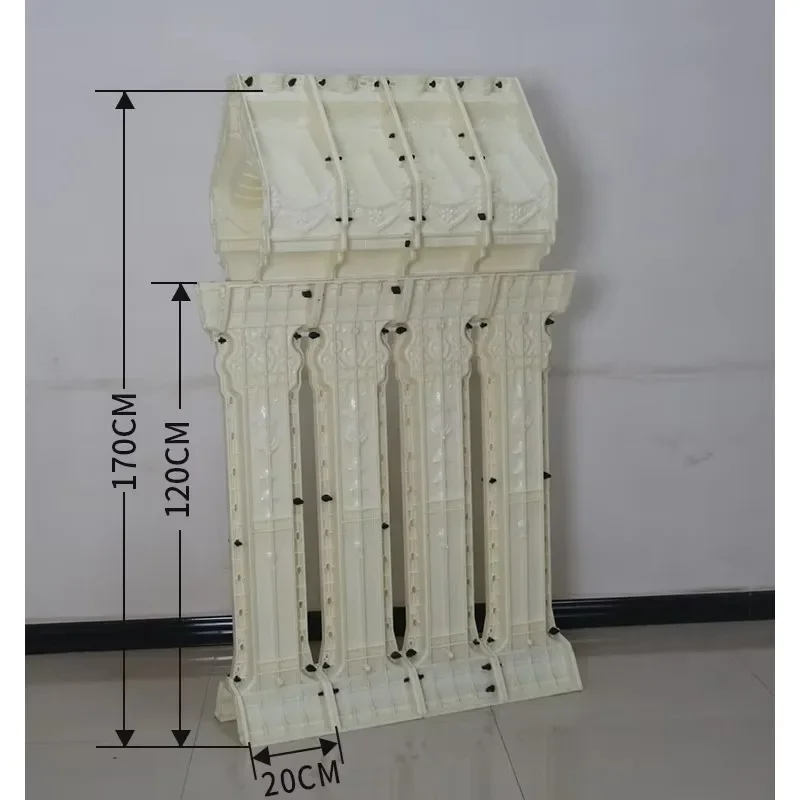 

staircase stairway baluster shape formwork garden terraces mould cement concrete baluster mold