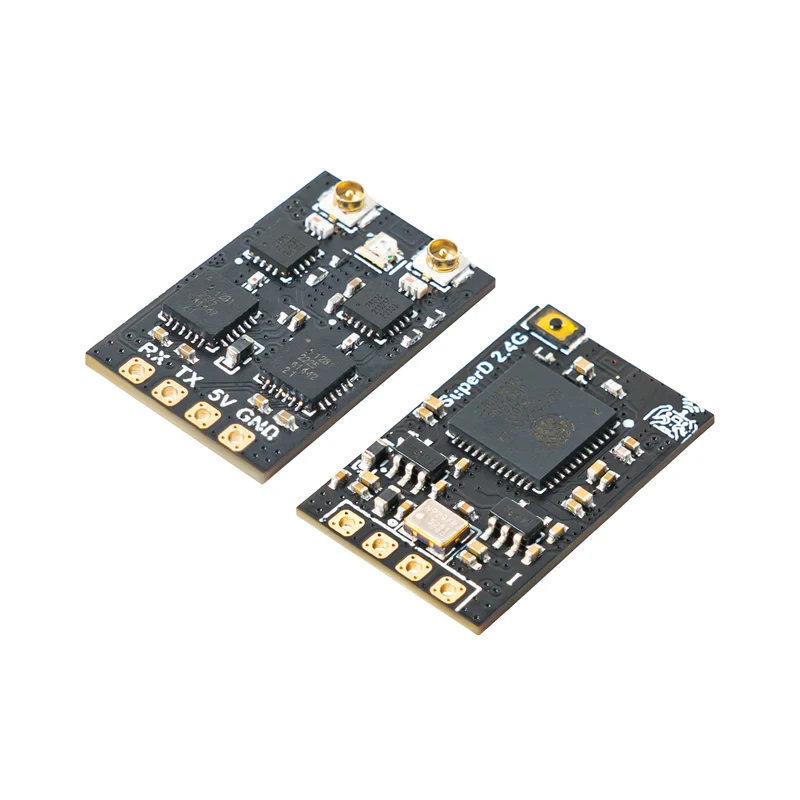 BETAFPV SuperD ELRS Receiver (2.4G/915MHz/868MHz) - Dual Antennas for All-Round Connectivity