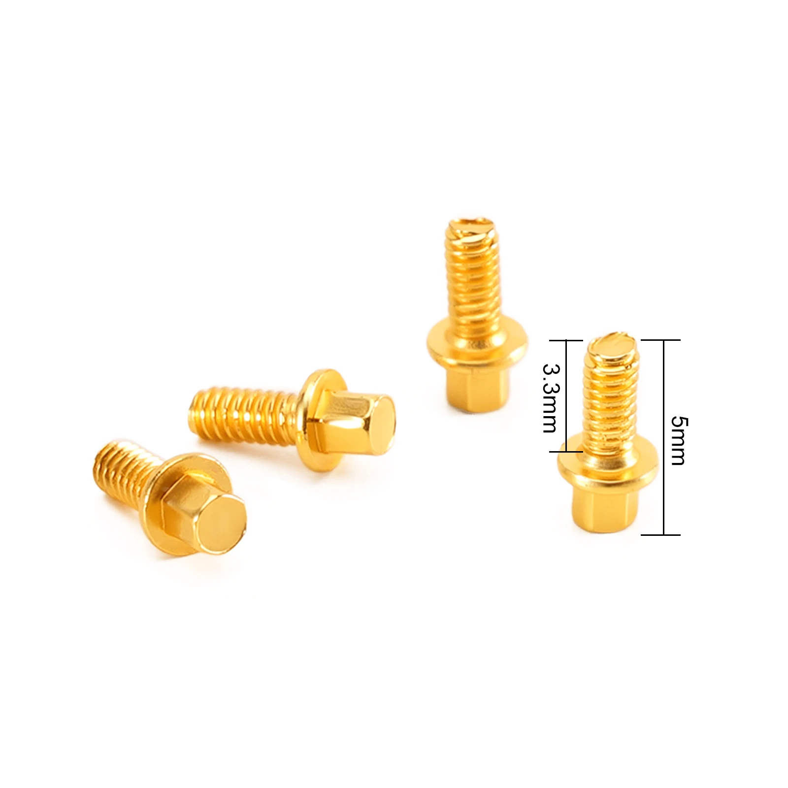 INJORA M1.4 12.9 Grade Beadlock Screws for 1.0