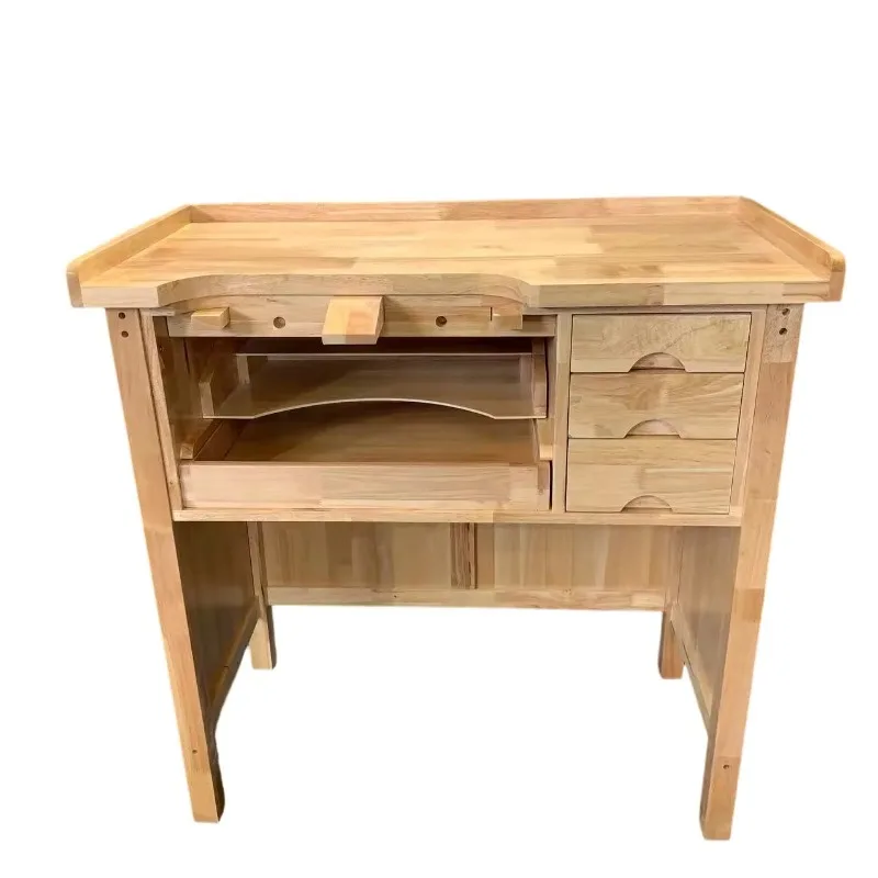 

New jewelry pine workbench, suitable for enthusiasts home school woodworking, with woodworking router table
