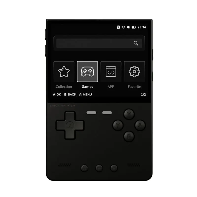 

ABDE-For TRIMUI BRICK 3.2 Inch 1024X768 IPS Screen Handheld Video Game Console Retro Game Pad Open Source Hammer Design