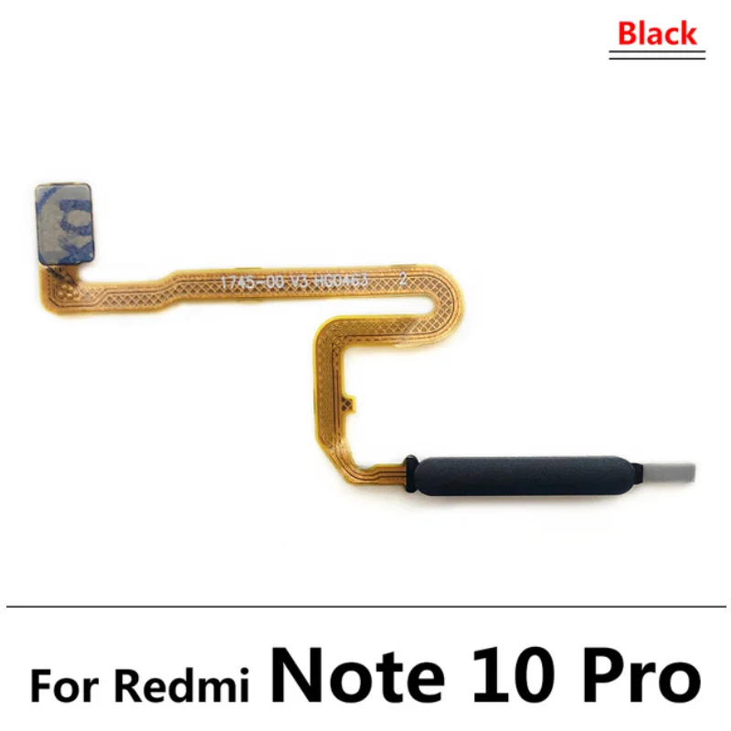 Fingerprint Scanner flex For Xiaomi Redmi Note 10 Note10 Pro Home Button Fingerprint Menu Return Key Sensor Flex Cable tools