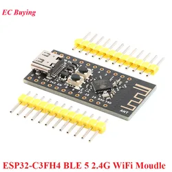 ESP32-C3FH4 ESP32C3 Ble 5.0 WiFi Wireless Development Board Module RISC-V Core 2.4GHz 4MB Flash ESP-IDF MicroPython for Arduino