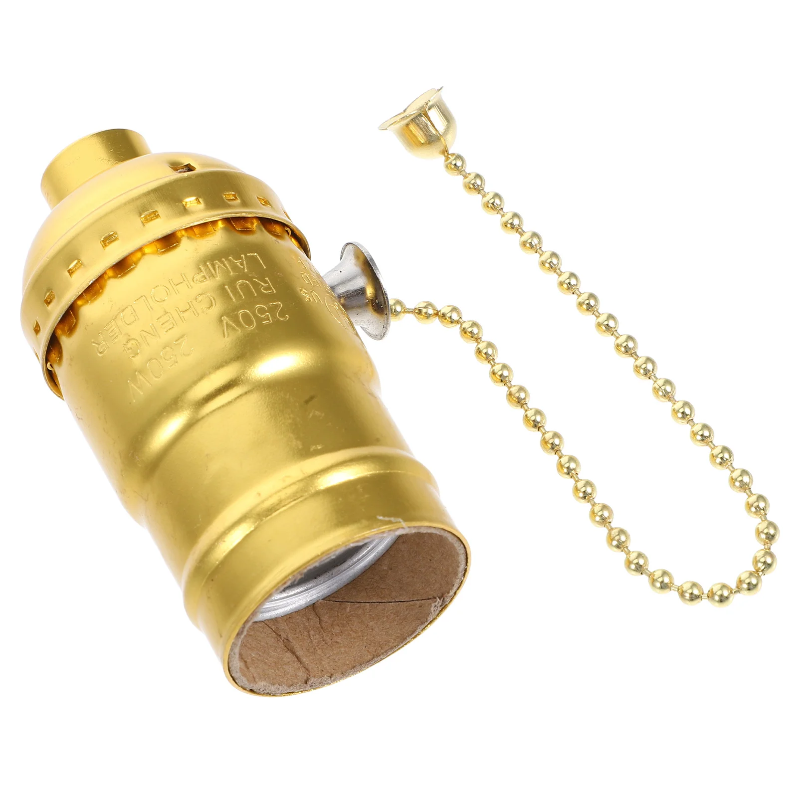 

Vintage E26 Light Bulb Socket Pull Chain Screw-in Lamp Holder Lamp Base Retro Style Lighting Fixture Replacement Switch