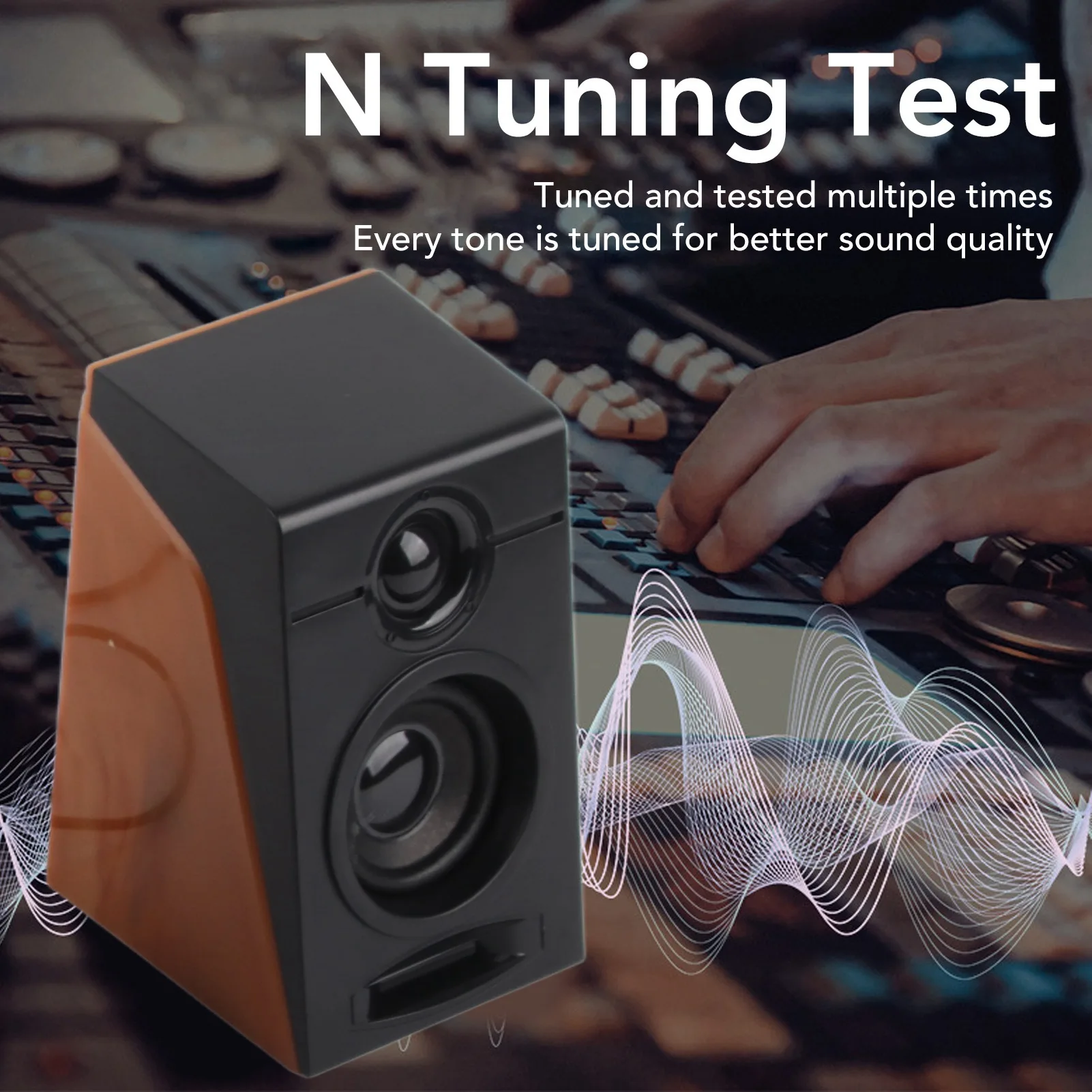 ZK30 Altoparlanti per PC HiFi Bassi profondi Volume regolabile Plug and Play Altoparlanti da tavolo per TV Computer Laptop Telefoni