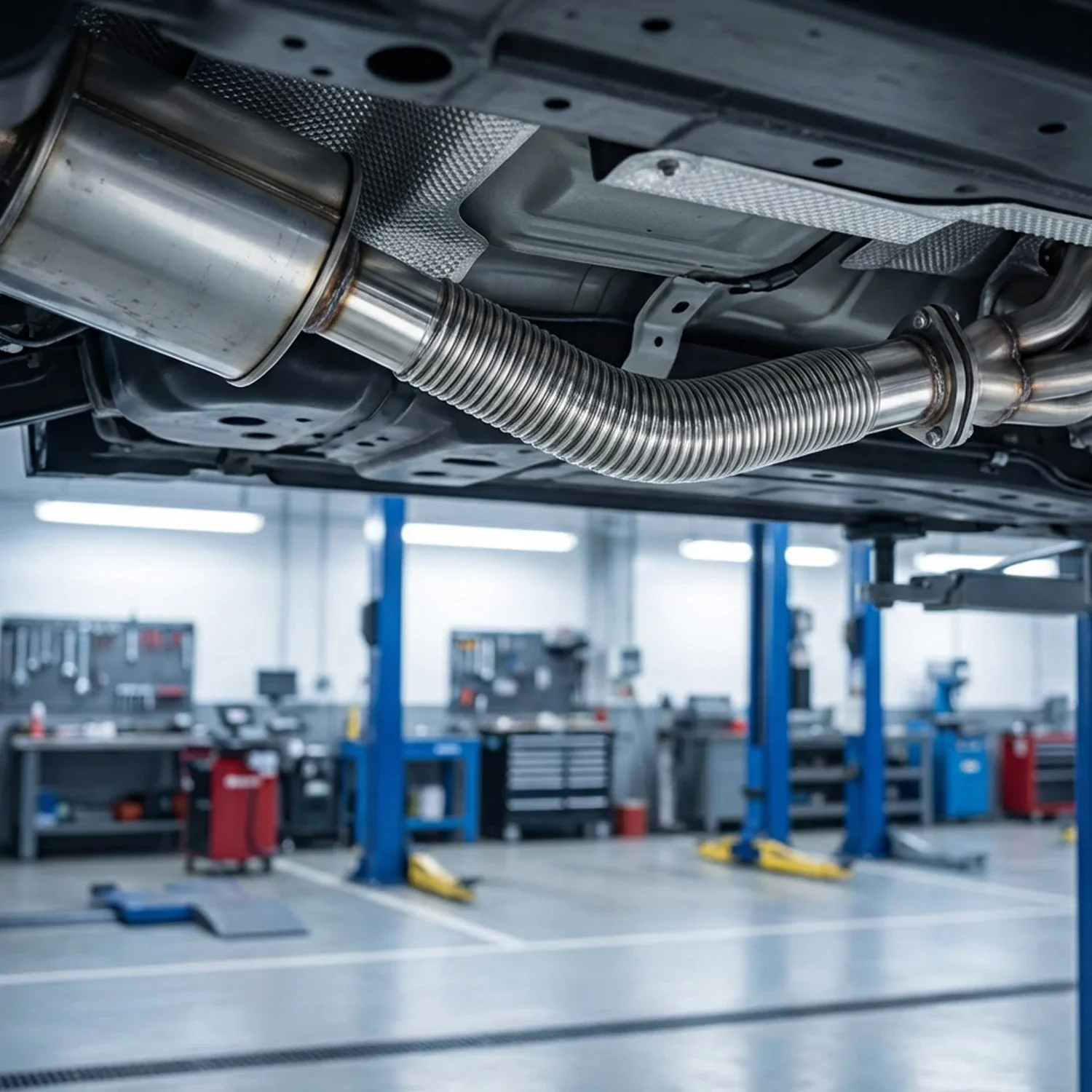 60cm/300cm Auto Edelstahl Auspuff-Luftschlauch für Diesel-Standheizung Edelstahl Abgasschlauch für Auto LKW Van