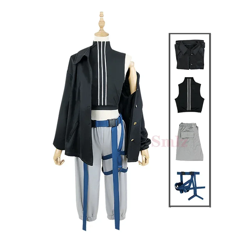 Disfraz de Cosplay de Anime Rin Len para mujer, uniforme completo, ropa sexy para fiesta de Halloween