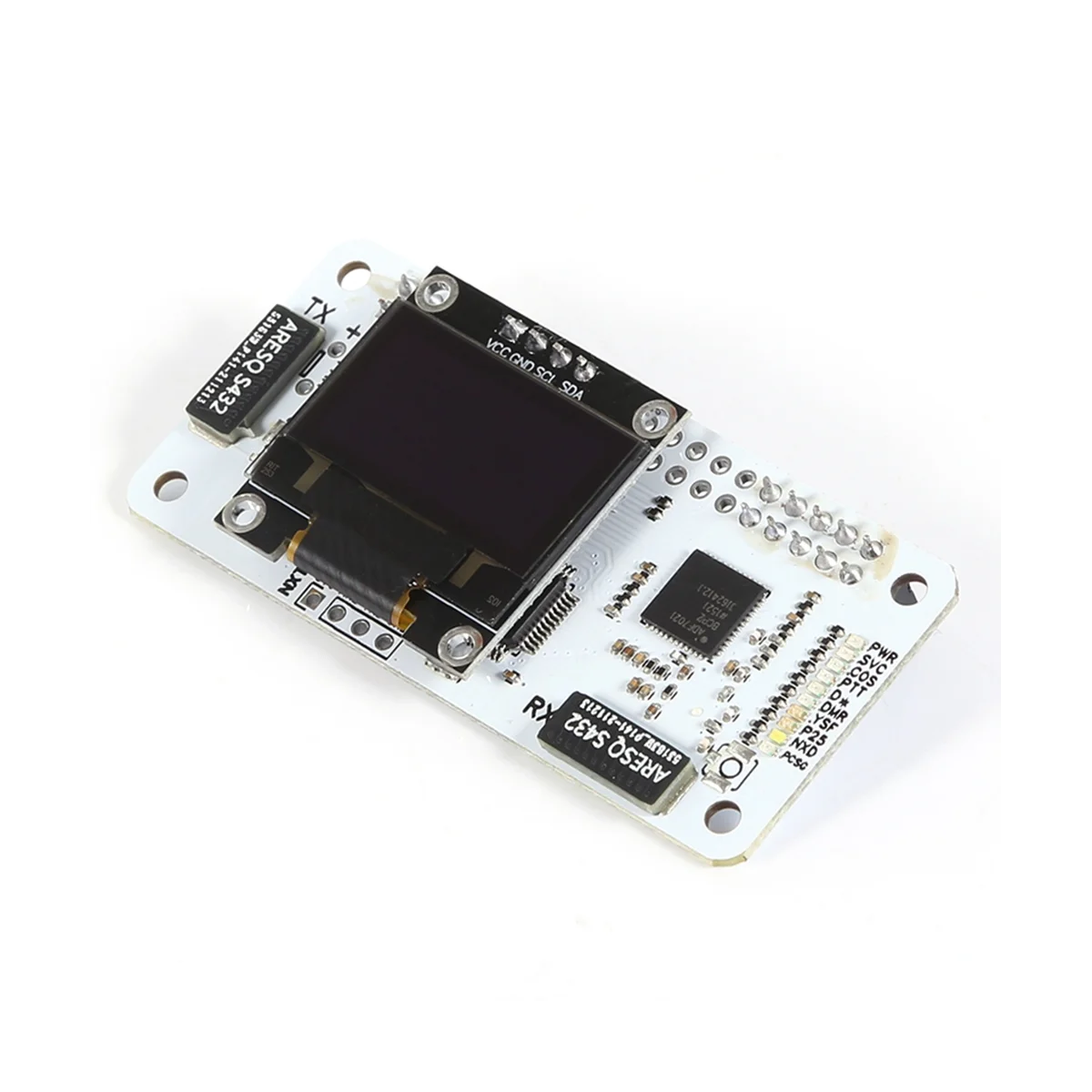 Duplex MMDVM Hotspot Board UHF VHF + OLED + Buil-in Antenna Support P25 DMR YSF for Raspberry Pi Zero W 0W 2W 3B 4B