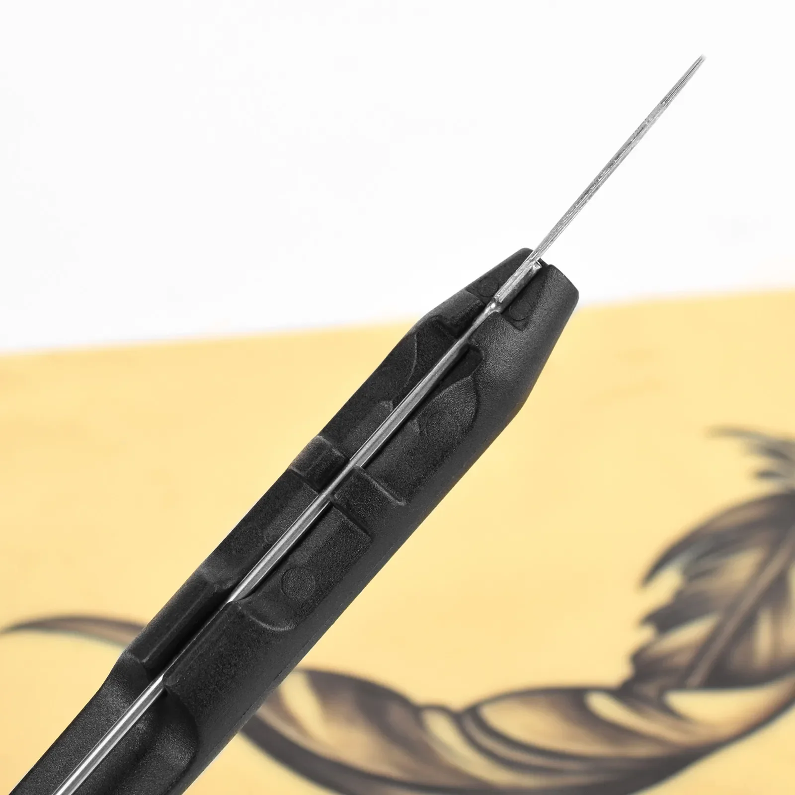

Tattoo Hand Poke Stick Pen Needle Holder Stick Grip Traditional DIY Manual Body Arts Tattoo Tool Tattoo Needles Accessories 1pcs
