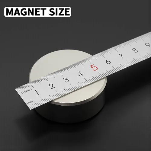 Imagen 2 del producto Potente imán de neodimio de 50x20mm N35 NdfeB imanes magnéticos permanentes redondos imanes de nevera súper fuertes DIY