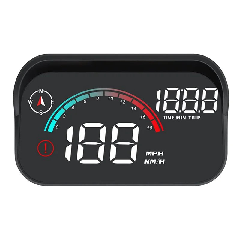 M22 Car GPS HUD -Up Display OBD Speedometer Compass Universal