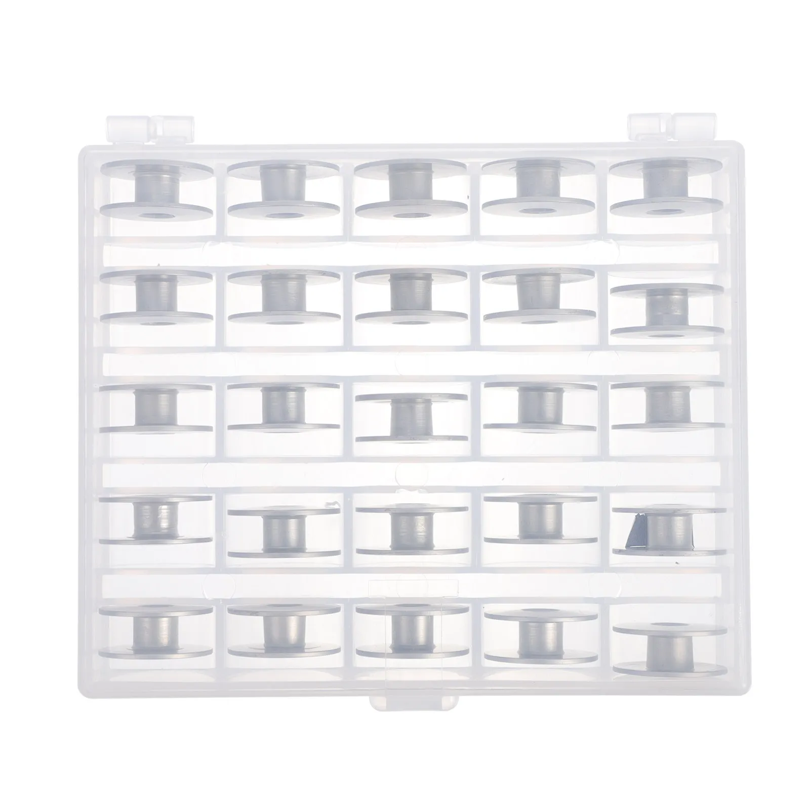 

Набор пластиковых шпулек для швейных машин: прозрачные, многоразовые, легкие, бытовые, простые в использовании, обеспечивающие плавное намотывание нити