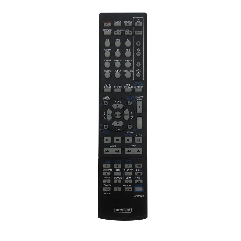 Replacement AXD7622 Remote Pioneer Receiver for Pioneer Receiver VSX-321VSX-321K-P VSX-420-K VSX-421 VSX-524 VSX-524-K VSX-819H