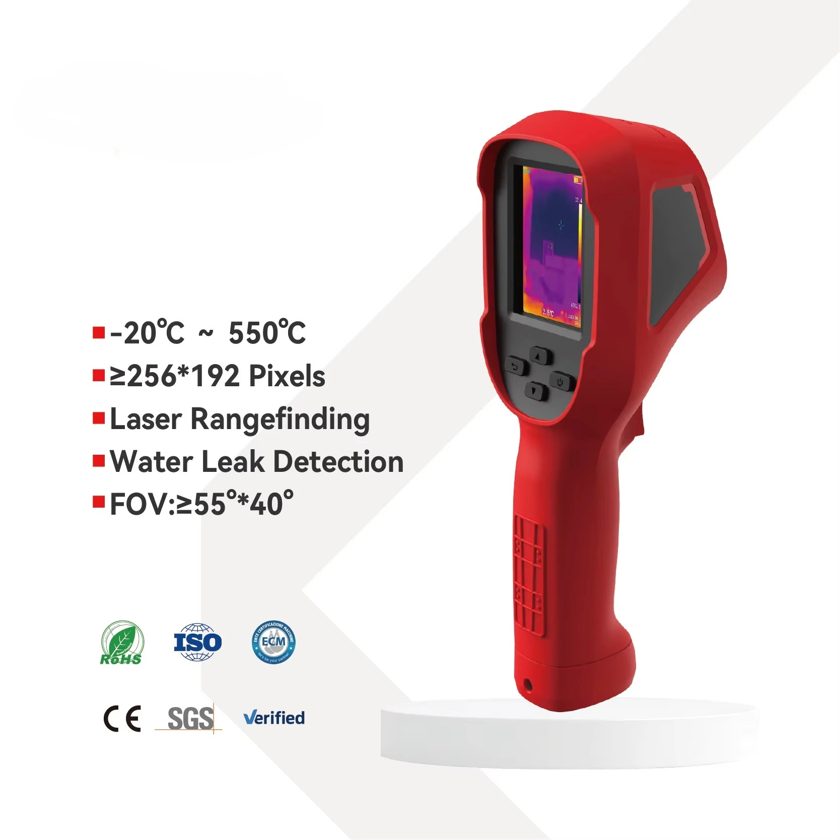 

Compact Infrared Thermal Camera Industrial Imager for Mobile Repair Handheld Thermal Camera