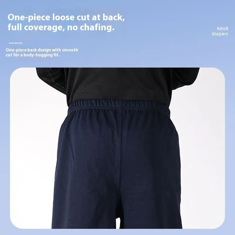 Waterproof Incontinence Pants Adults Elderly Men Women Reusable Washable Leak Proof Long Leg Underwear Bladder Control Bed - Image 4