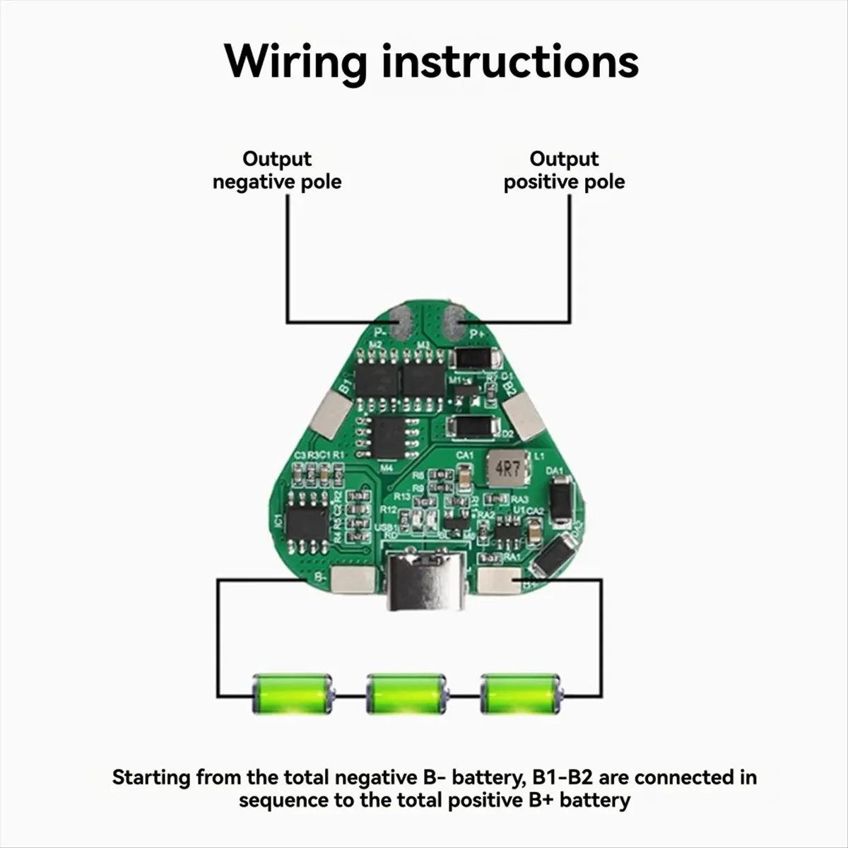 2Pcs 3S 12V 18650 Lithium Battery Protection Board Overcharge over PCB 18650 Lithium Battery Board