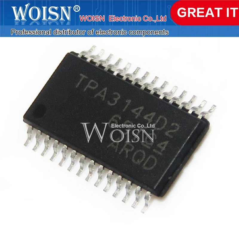 

10PCS TPA3144D2PWPR TPA3144D2 TPA3144 HTSSOP-28