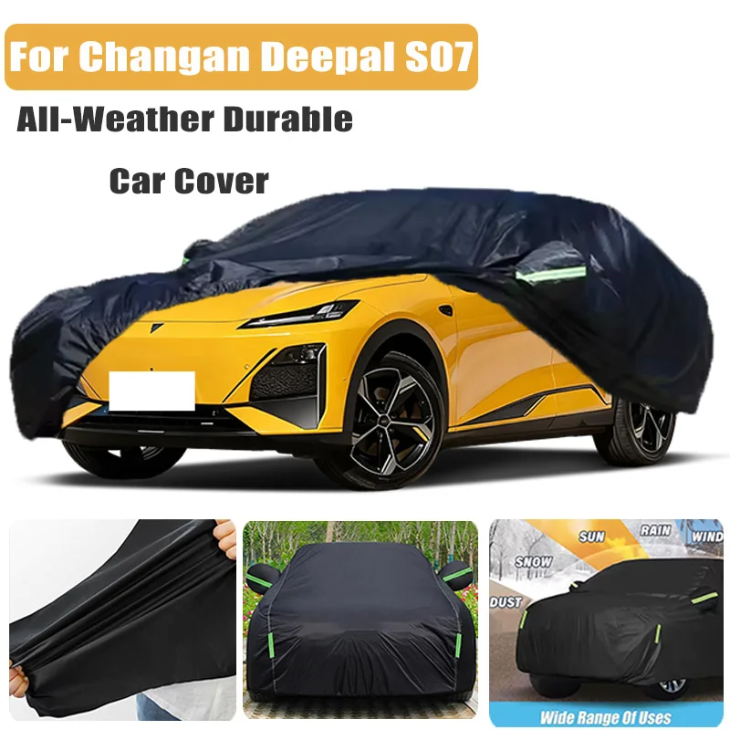 

Защитный чехол для автомобиля Changan Deepal S07: всепогодный, водонепроницаемый, пылезащитный, от снега и солнца, аксессуар для экстерьера автомобиля