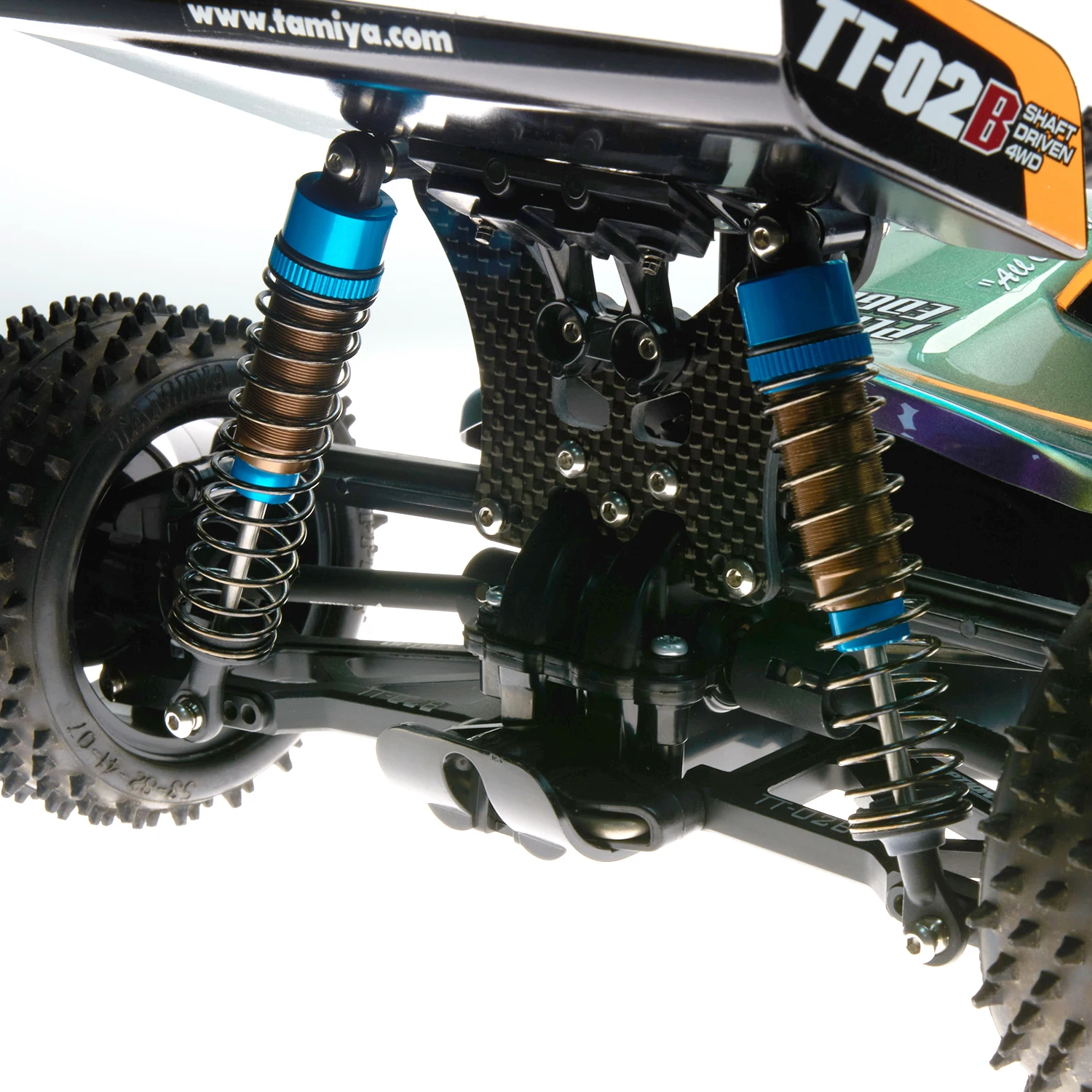 Aluminium Oil Front/Rear Damper Shocks Absorber for Tamiya DT-03/DT-02/TT-02B view 5