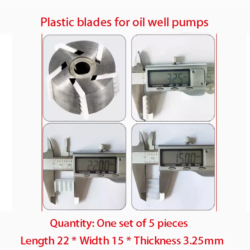 Oil pump impeller pump blades Vane Pump Rotor Electric self-priming pump filter for excavator 12V 24V oil pump accessories