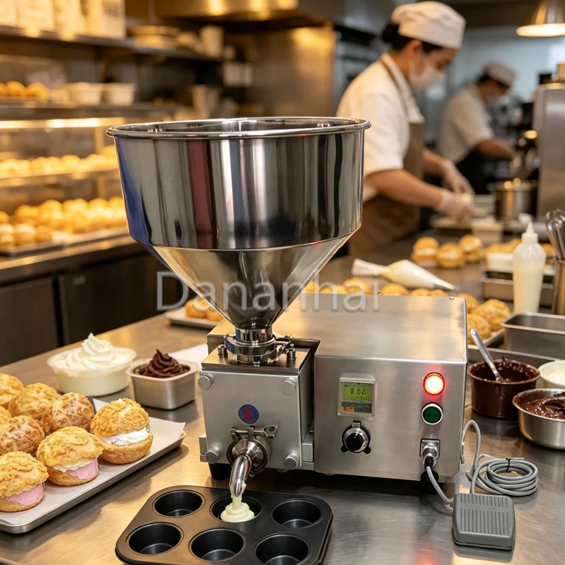 High Tech Automatic Sponge Cake Filling Machine Bread And Jam Injection Machine for Pastries And Baking