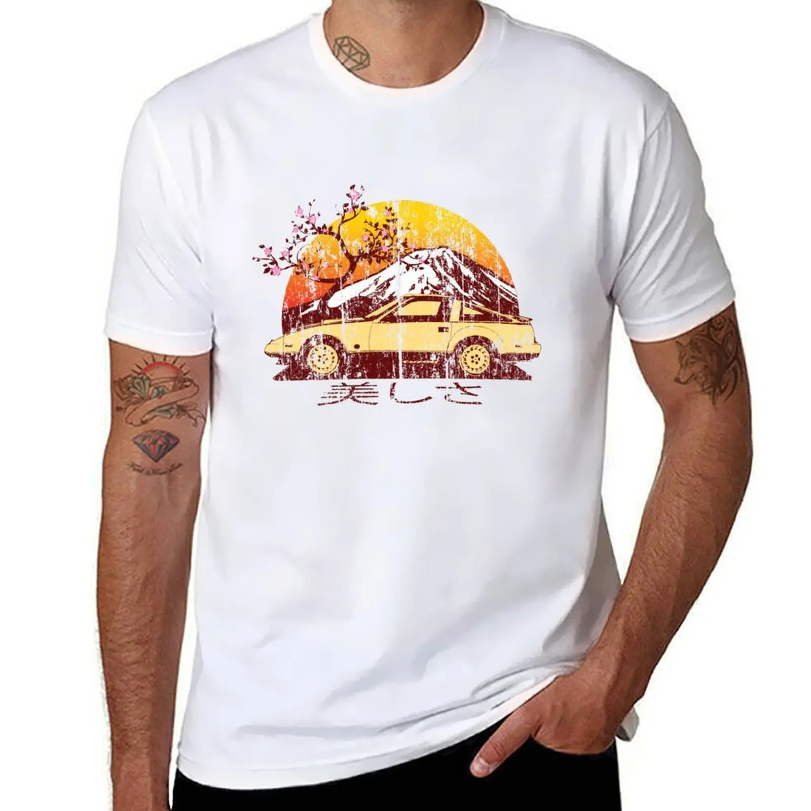 

Weathered Beauty Z31 T-Shirt essential t shirt t shirt men 100% cotton luxury brand T-Shirt