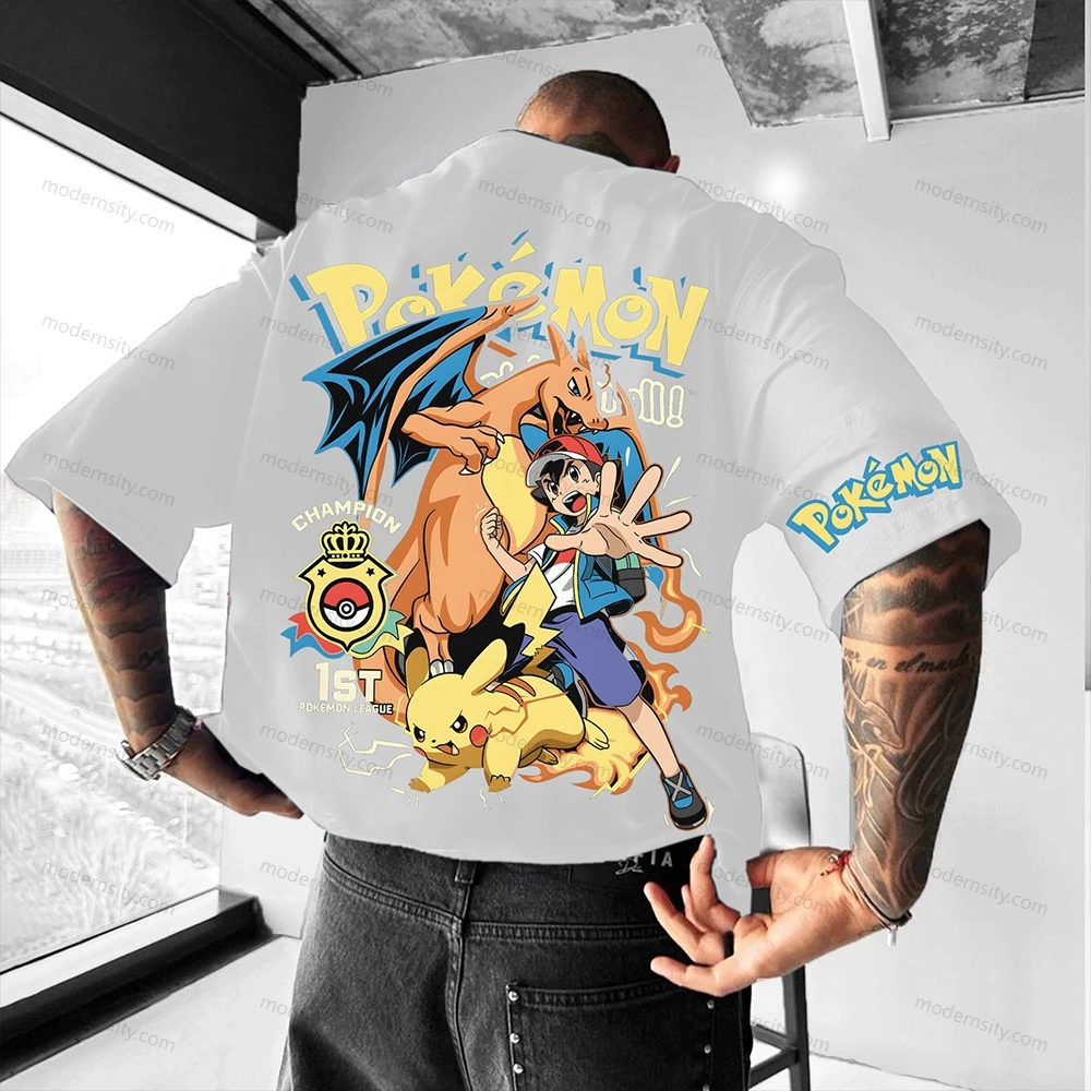 2025年ポケモンアニメ周辺機器ルーズアメリカンメンズ＆レディースファッション
