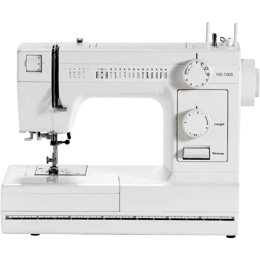 HD1000 Heavy-Duty Sewing Machine with 14 Built-In Stitches