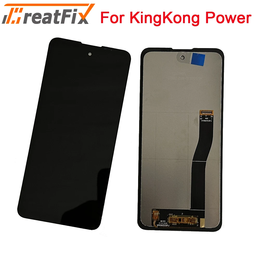 

Tested 6.58" For Cubot KingKong Power LCD Display + Touch Screen Digitizer Assembly Replacement For King Kong Power LCD + Glue