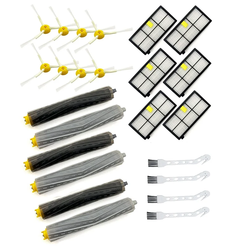 A98G-For Irobot Sweepers 800/900 Series Main Brush Side Brush Filter Sweeper Replacement Kit Accessory Brush