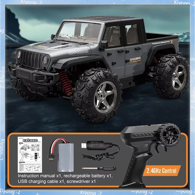 JJRC C8819 RC Cars 2.4G 4WD 30KM/H High Speed Remote Control Car Jeep Model Car Monster for Adults Kids Toys Gifts