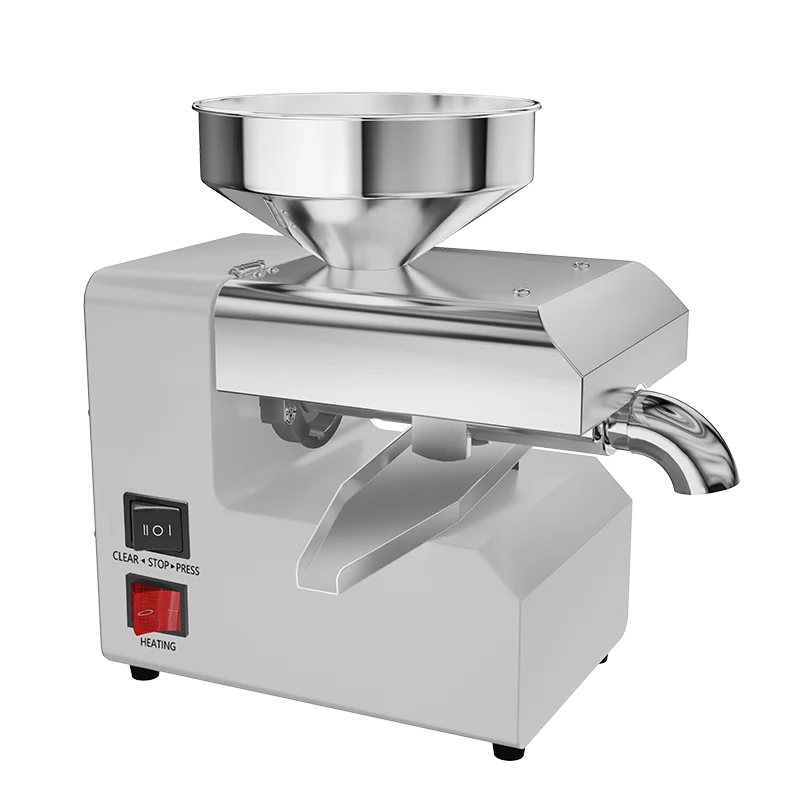 Prensa de aceite, nueva máquina automática, Extractor de aceite comercial para el hogar, prensador R6