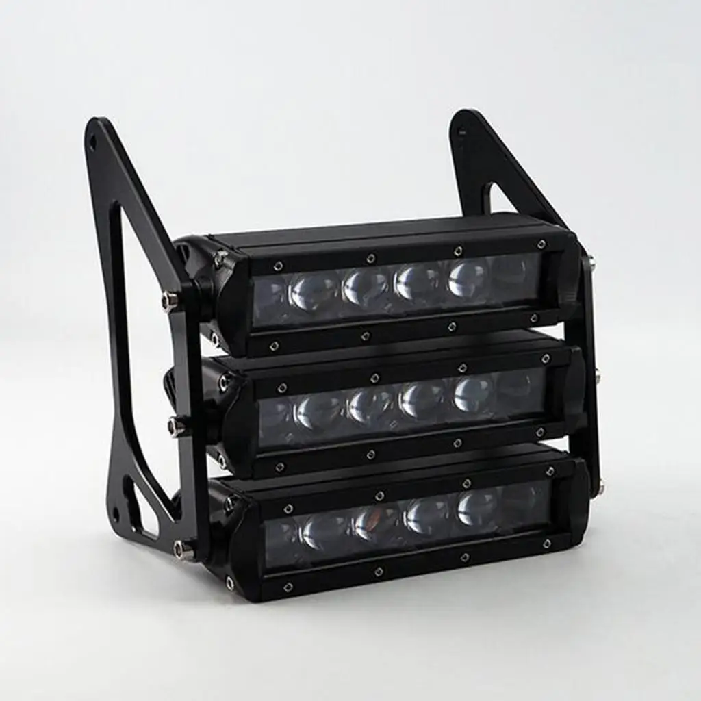 

Motorcycle Headlight Retro Three Tier LED Fairing Lamp Long Lasting Low Power for Honda Grom MSX125 2013-2016 Use