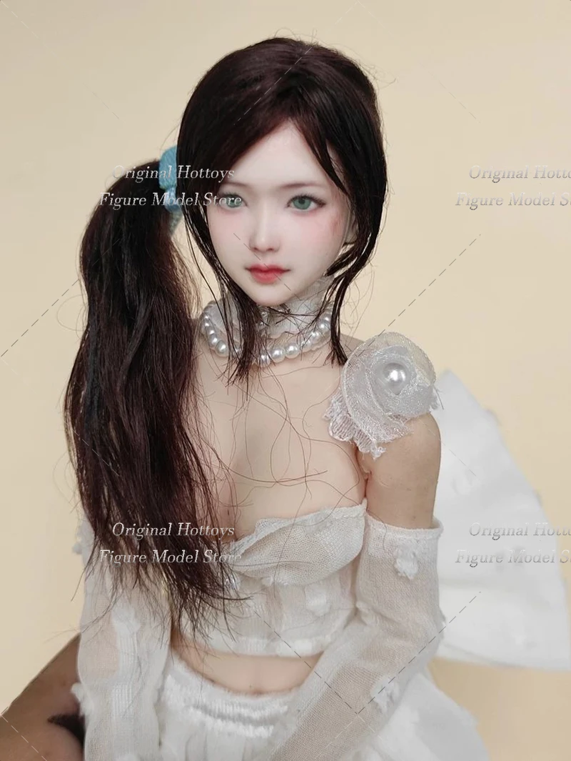 1/6 Scale Female Soldier Scene Accessory Handmade Wigs Series Ponytail Hair Cover For 12-inches Action Figure Model Toys
