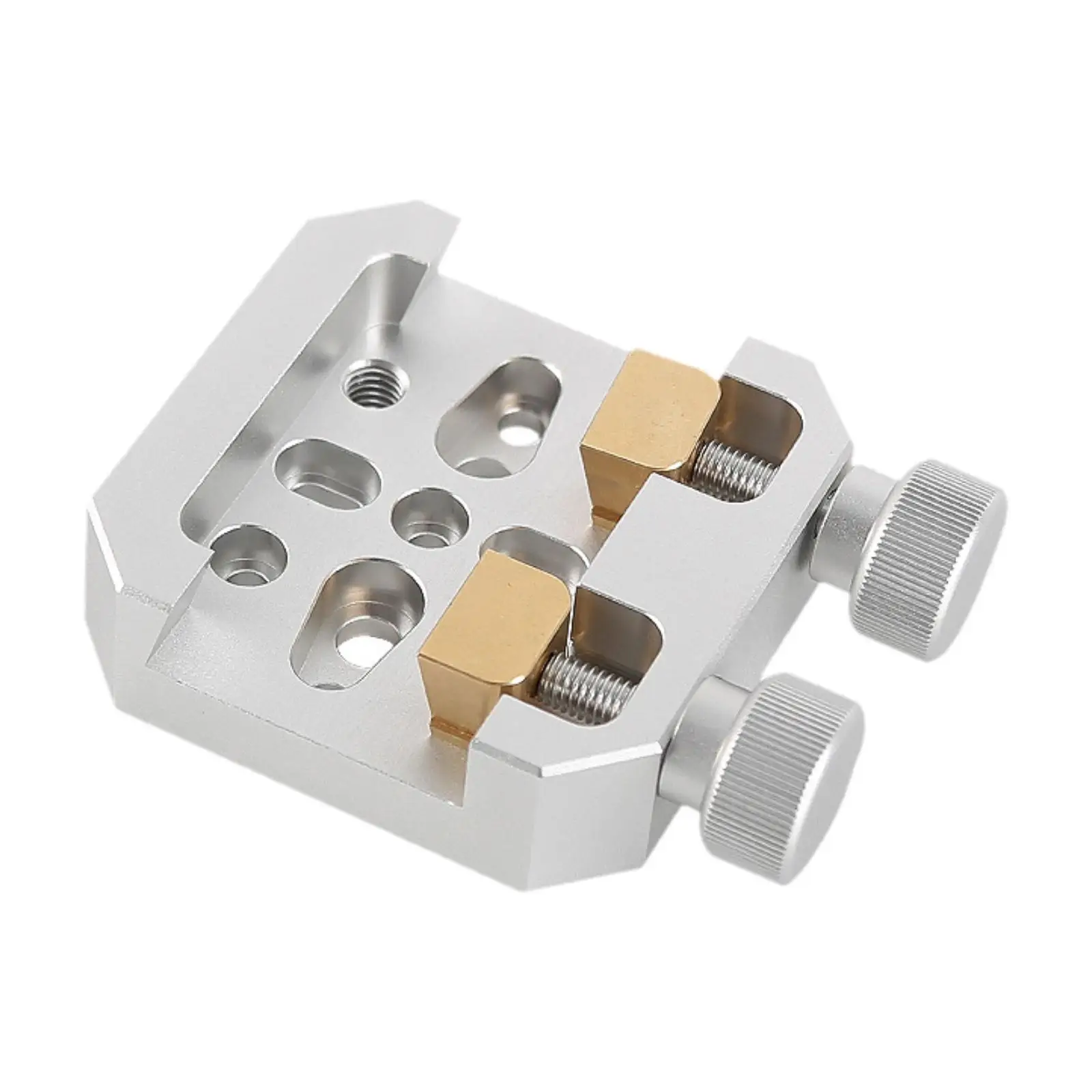 

Dovetail Slot Plate Dovetail Base M3-m8 Screw Holes Reinforced Easy Installation Fixed Stable Metal Mount Base Dovetail Clamp