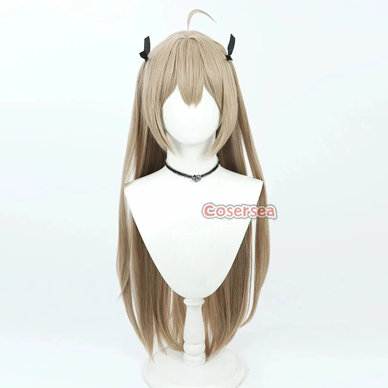 AAA 2025 Cosersea Cosplay-Perücken – My Dear Moments Atri Atori 82 cm lange gerade hellbraune Perücke, Kunsthaar, hitzebeständig