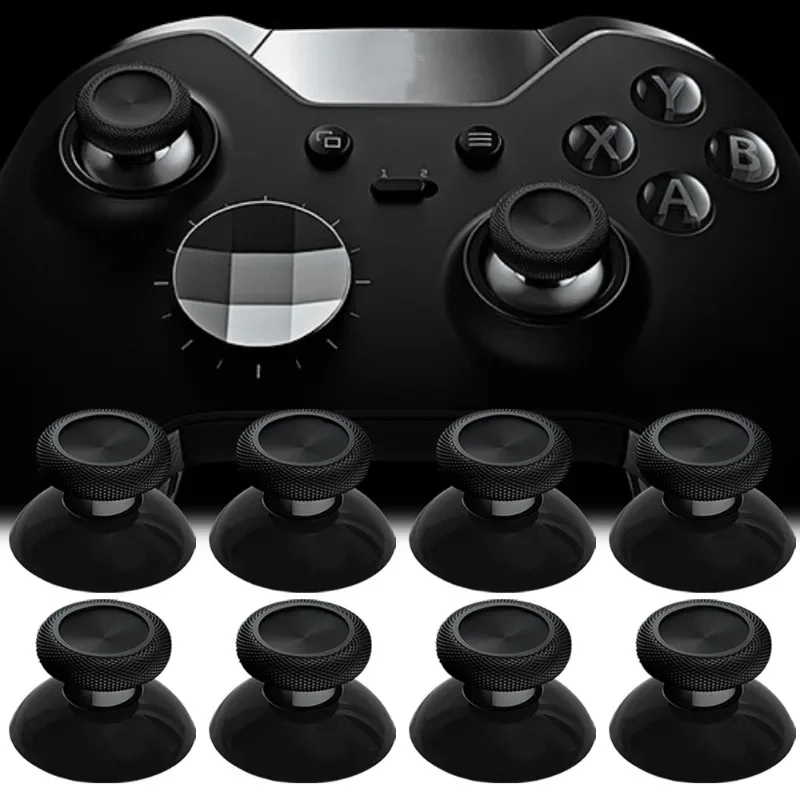 10/20 SZTUK Wymienny analogowy drążek na kciuki do kontrolera Xbox One Zestaw czarnych silikonowych uchwytów na kciuki do Xbox One