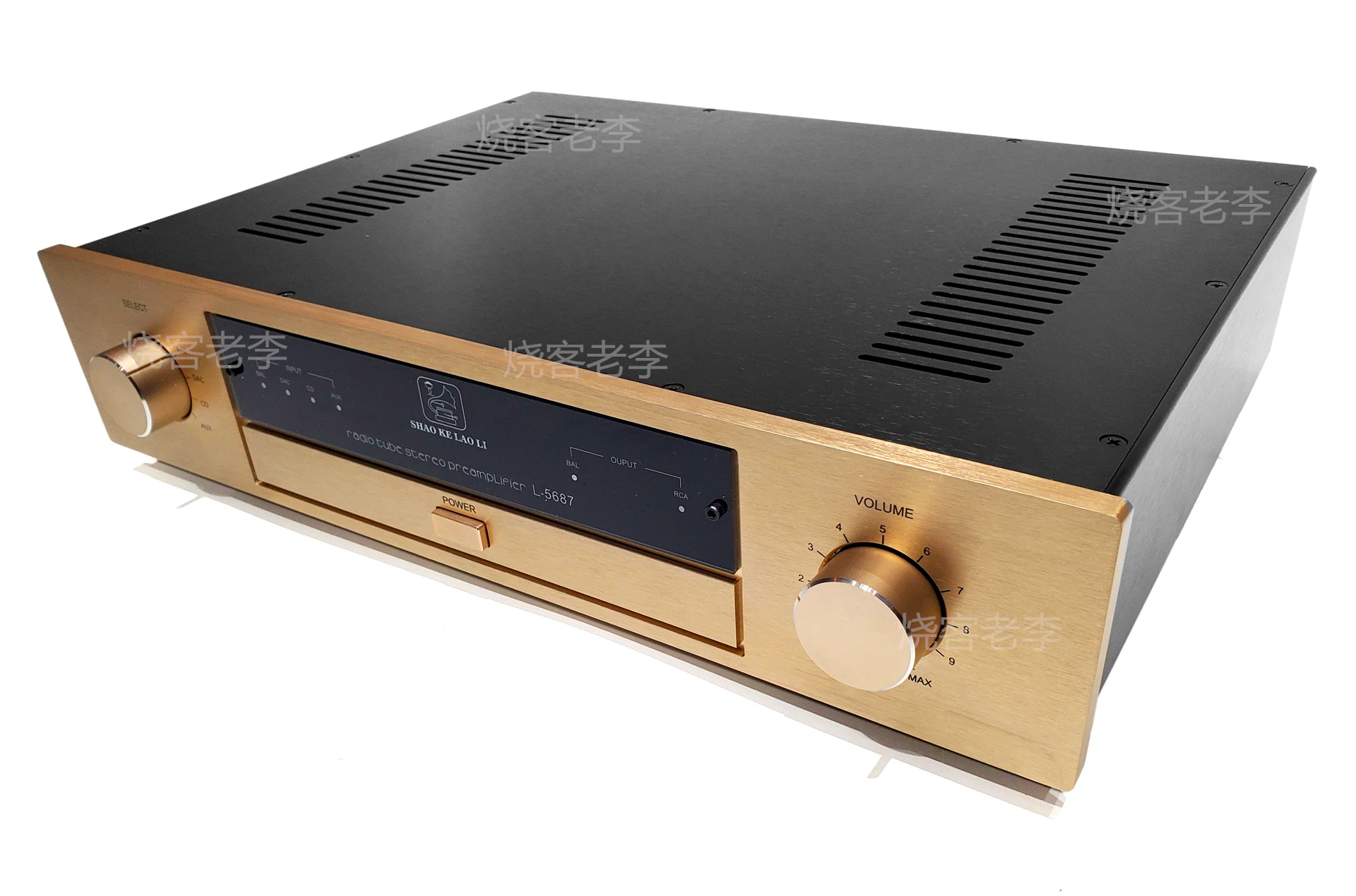 

Shaoke Lao Li Niu Niu Niu Niu Tube High-end Fever HIFI Pure Class A Fully Balanced Flagship Bile Preamplifier 5687