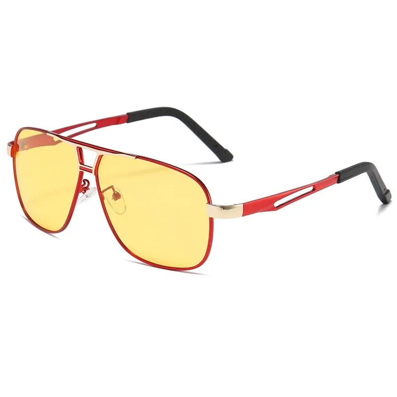 Gafas de sol fotocromáticas polarizadas para hombre, lentes masculinas de doble uso, cambio de Color, visión nocturna, Camaleón de conducción, día y