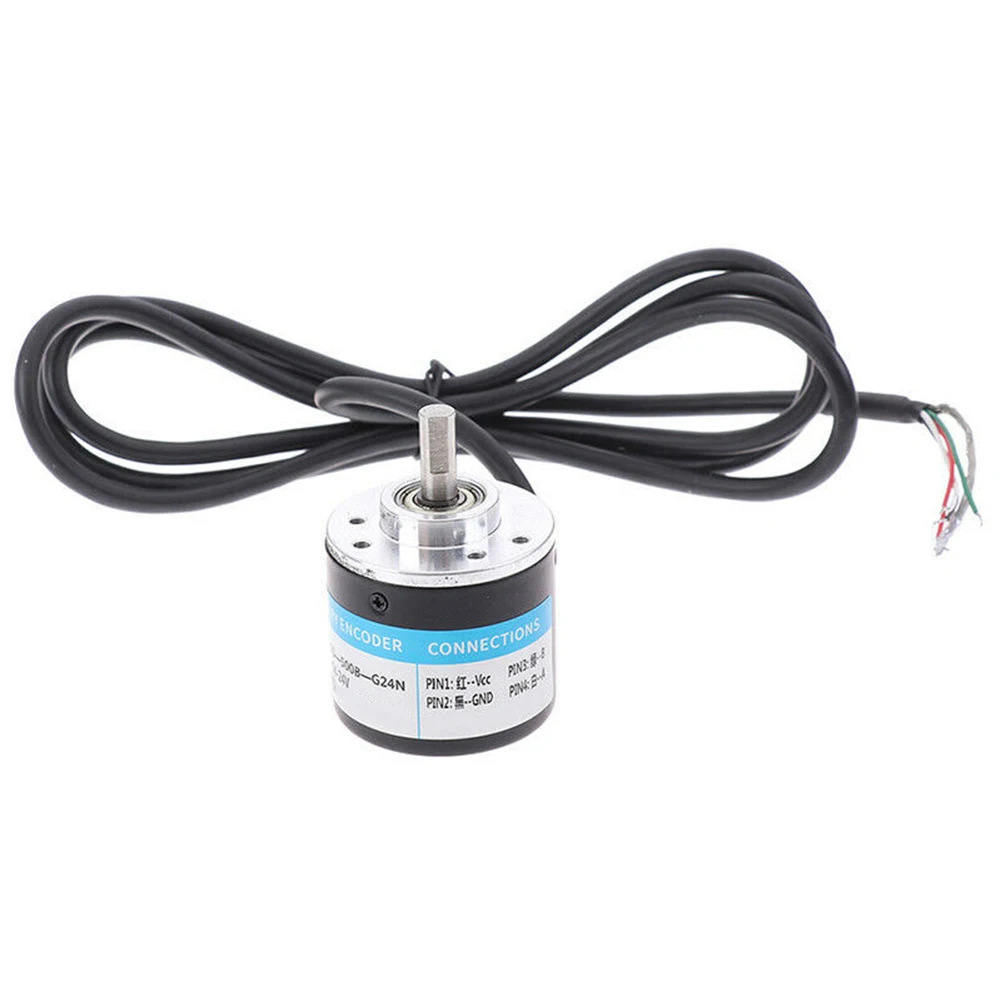 Compact Rotary Encoder For Automation Optical Encoder 6*13mm Axis Rotary Encoder 5000 R min Maximum Speed 6mm Shaft Diameter