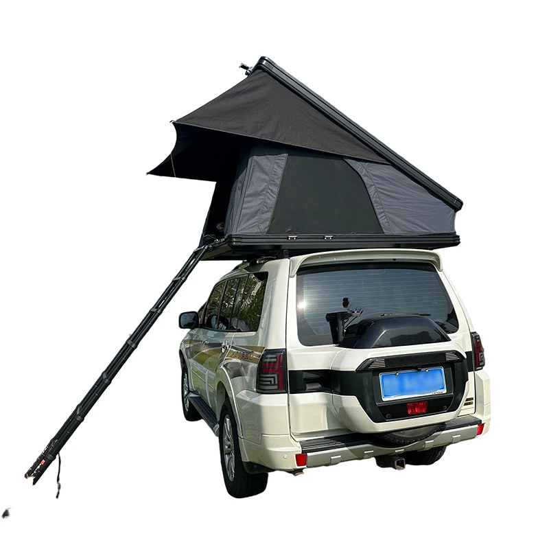 High Quality Aluminum Hard Rooftop Tent Easy Install All Seasons Custom Car Camping