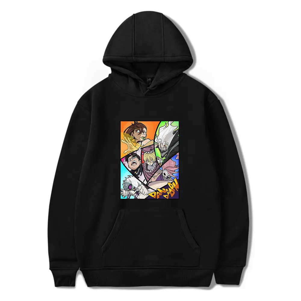 Anime Dandadan 2024 Hoodie Merch Unisex Winter Long Sleeve Pullover Hooded Streetwear