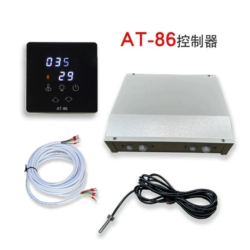 

Touch screen controller Steam room Steam engine Thermostat LCD panel Switch Sauna furnace